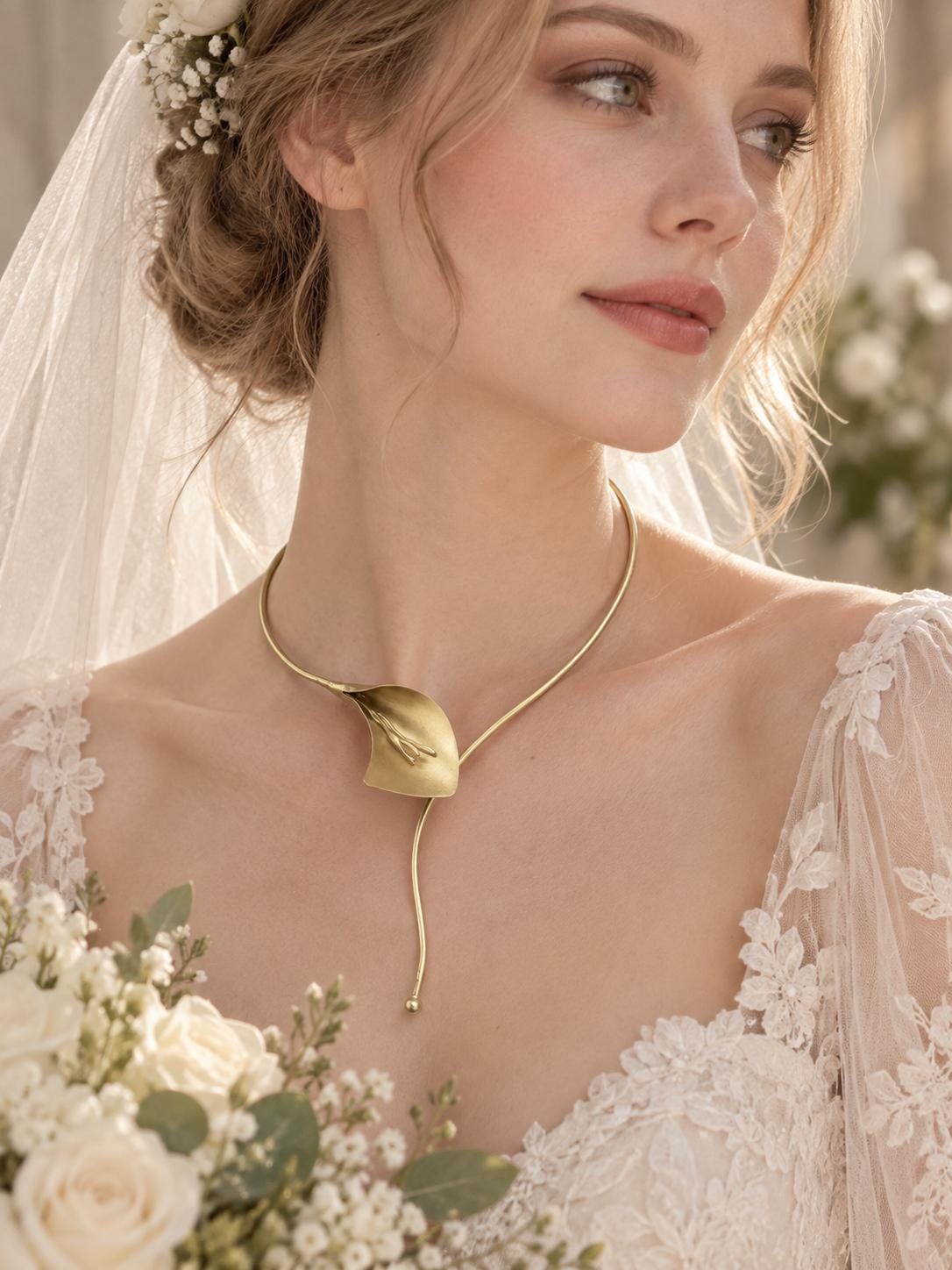 Calla Lily Necklace - Etsy