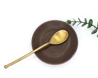 Brass Spoon | Tea Spoon | Serving spoon and Fork | Coffee spoon | Gold Desert Spoon| Soup Spoon | Gold Spoon