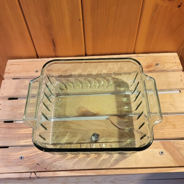 Green Anchor Hocking Baking Dishes Etsy
