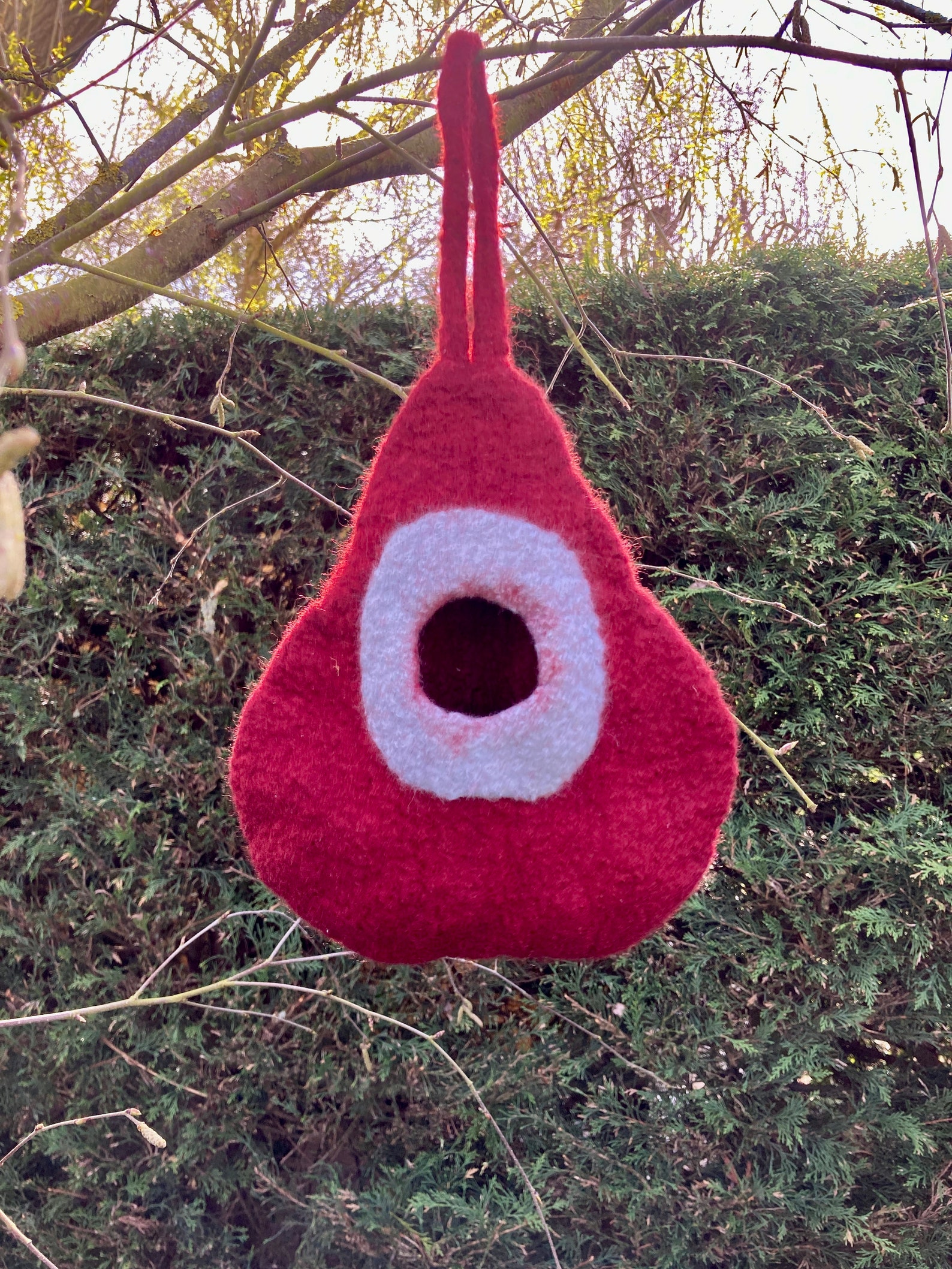Hand Felted Bird House/bird Pod Etsy