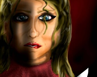 Knife lady