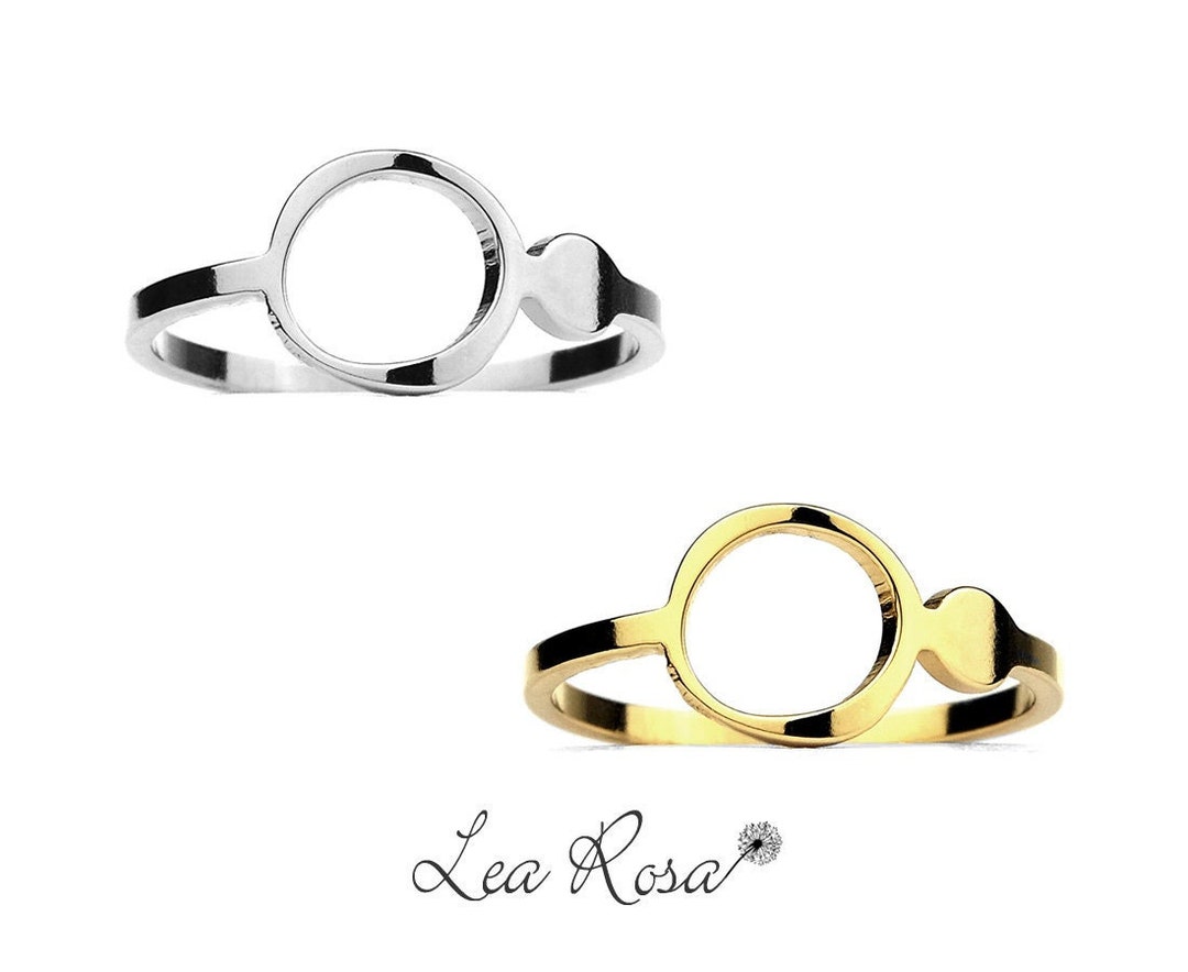 Bague cercle evide