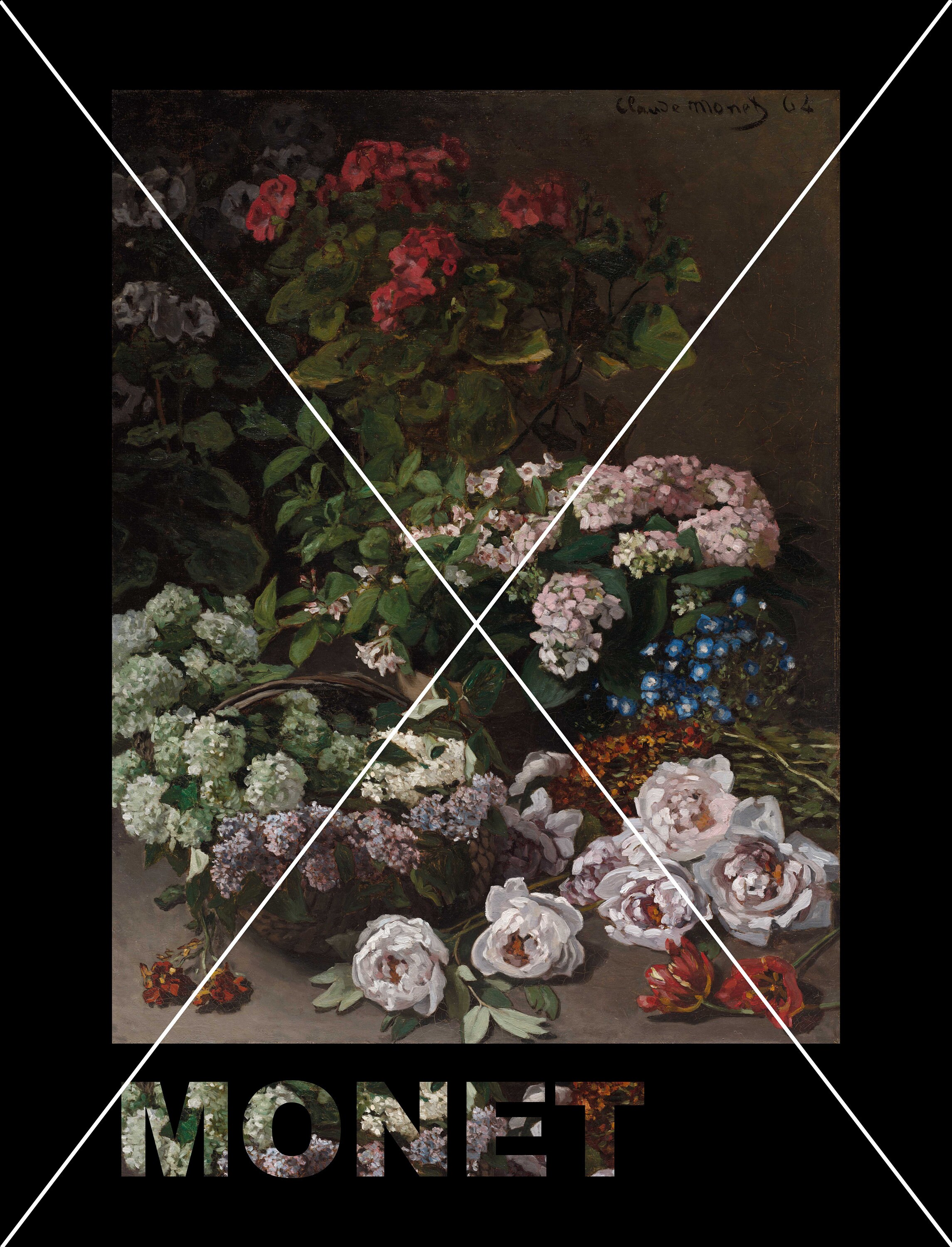 Spring Flowers by Claude Monet Digital Download Fine Art Poster - Art ...