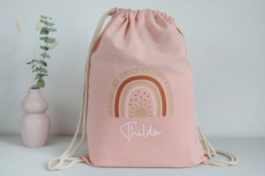 Turnbeutel Kindergarten, Turnbeutel mit Namen personalisiert