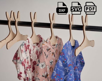 Archivos CNC percha de conejito para vestido de niña