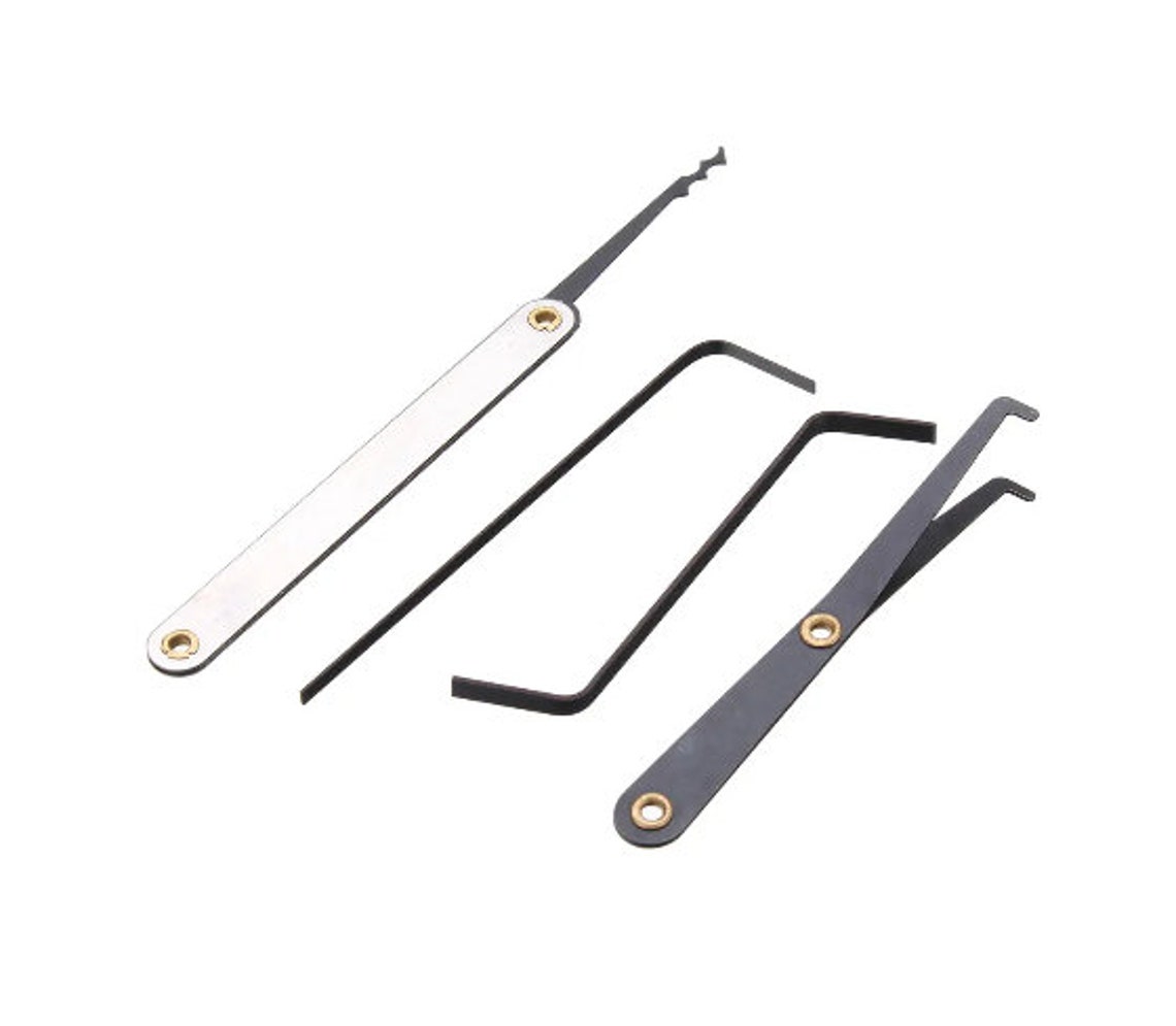 Unlocking Lock Opener Kit Locksmith Training Transparent Etsy