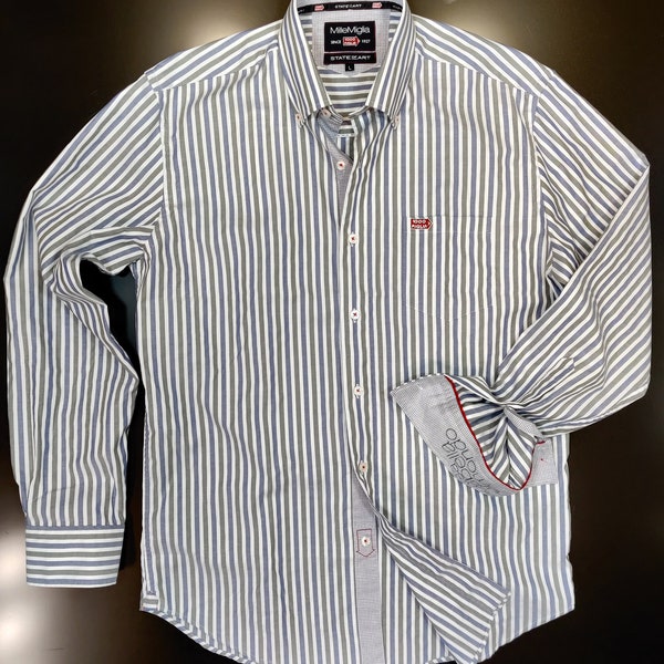 men's long sleeve shirt Mille Miglia Sz. S, L State Of  Art