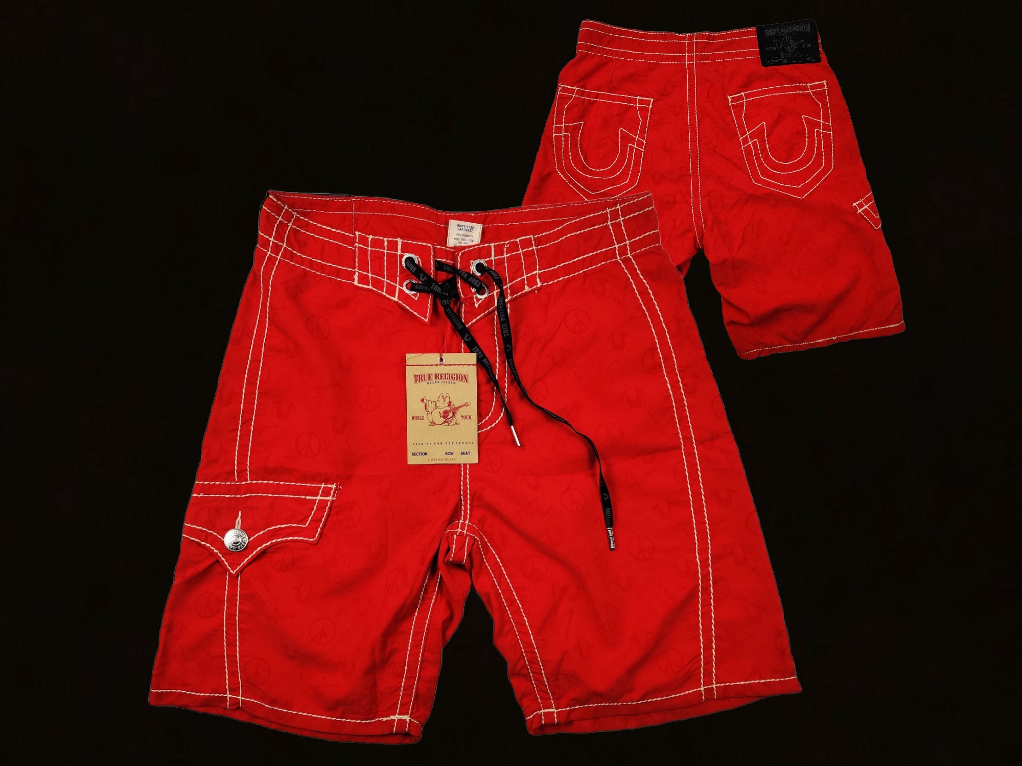 True Religion Men's Brand Shorts - Etsy 