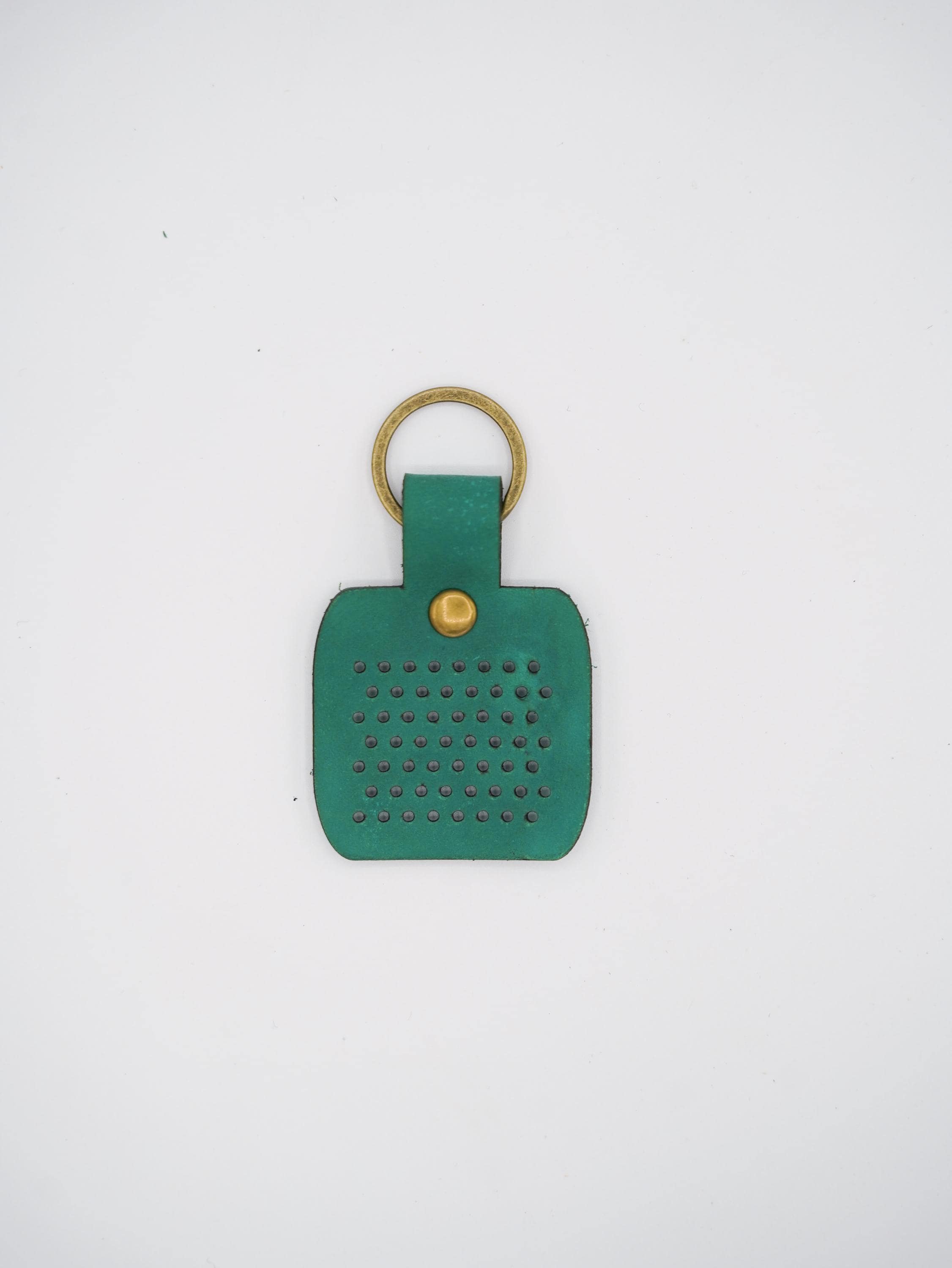 Vintage trinket pin holder 置物　ハンド　小物入れ Leather Enamel Pin Holder Keychain, Portable Pin Display for Bag