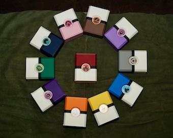 Trading Card Deck Box for 60 Card Decks – Compact TCG Deck Case – Minimal Card Storage – 3D Printed Card Deck Holder