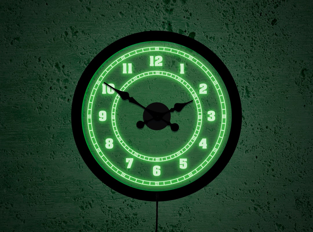 Led Wall Clock, Light Wall Clock, Wall Clock Unique, Wall Clock Acrylic