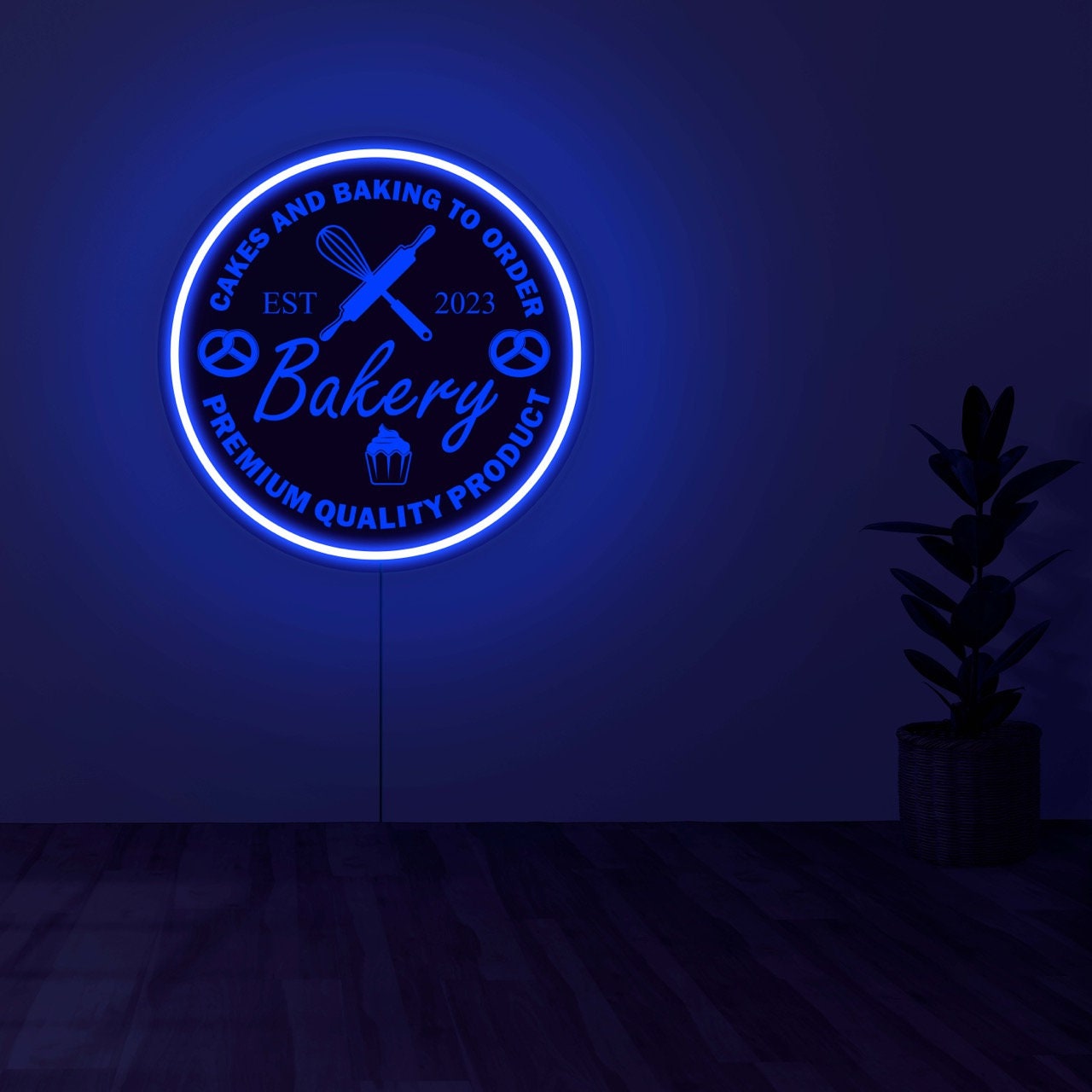 Bakery Shop Sign Custom Bakery Sign Bakery Neon Sign Bake - Etsy