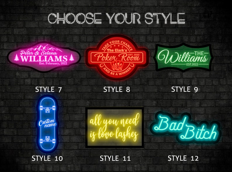 Golf Club Neon Sign Personalized Golf Signs for Men Golf Etsy