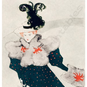 LA REVUE BLANCHE, Toulouse-Lautrec, Instant Download, Wall Art, Digital Print, Parisian, French, Post-Impressionist Art, Vintage Poster