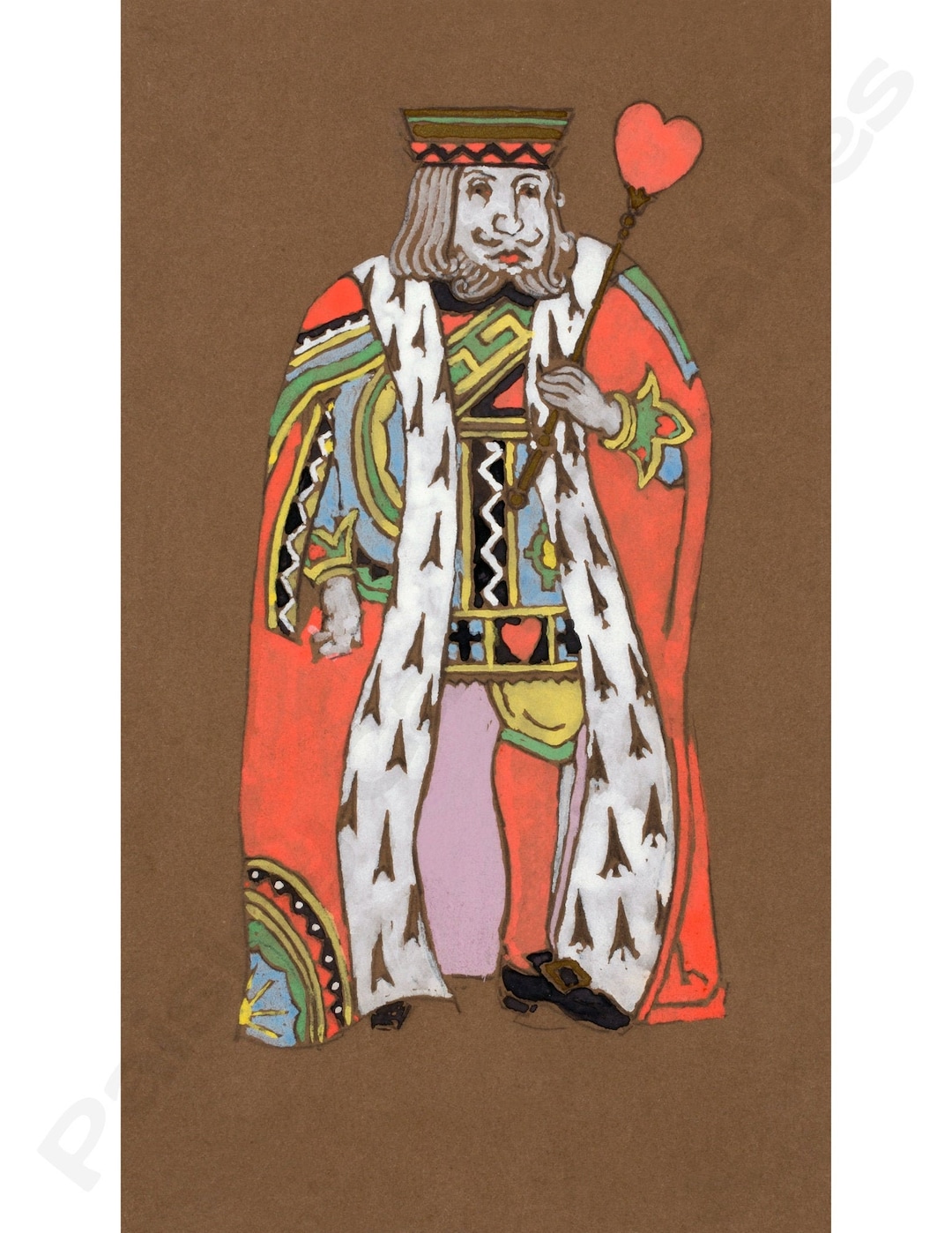 KING OF HEARTS Alice in Wonderland Instant Download Vintage Etsy KING OF HEARTS Alice in Wonderland Instant Download Vintage Etsy