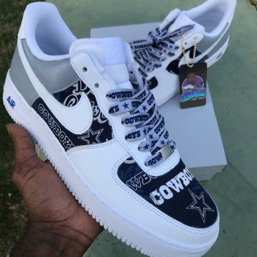 Dallas Cowboys Custom Nike Air Force 1 Etsy