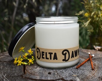 Delta Dawn, White Currant, Soy Candles, Clean Smells, Farmhouse, Montana made