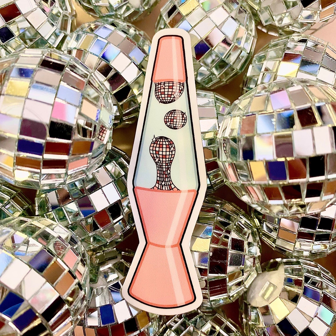 Lava Lamp Sticker Disco Ball Lava Lamp Sticker Etsy