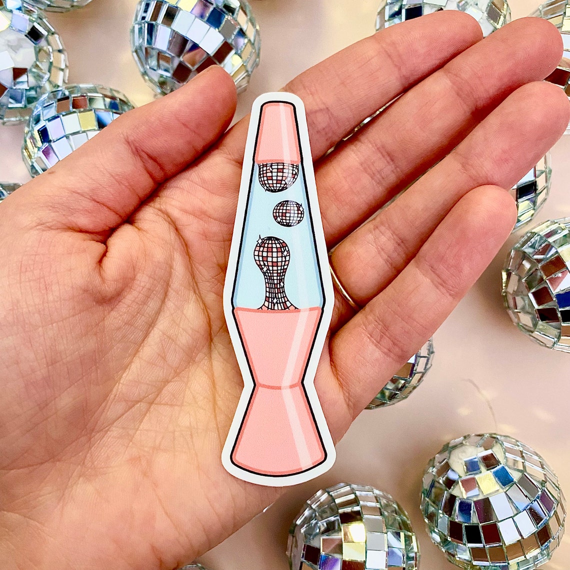 Lava Lamp Sticker Disco Ball Lava Lamp Sticker Etsy