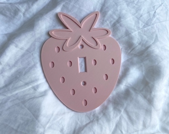 Strawberry Light Switch Cover (1 toggle)