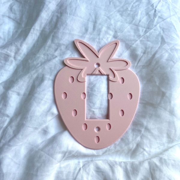 Strawberry Light Switch Cover (1 paddle)