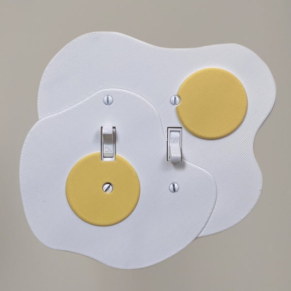 Egg Light Switch Cover (2 toggle)