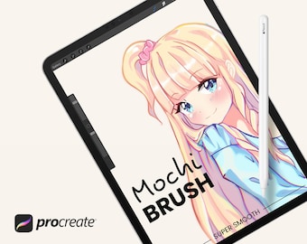 Mochi Brush: Super Smooth Sketch Brush for Procreate (Digital Download)