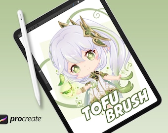 Tofu Brush for Procreate – Soft Sketch Brush (Digital Download)