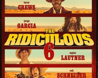 The Ridiculous 6 DVD Movie