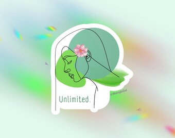 Unlimited Sticker: Elphaba Inspired Vinyl Decal