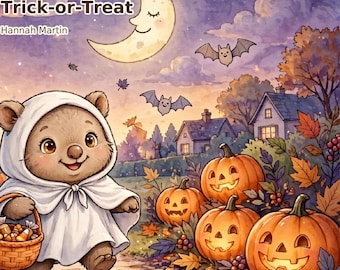 Mimo leert snoep ophalen: een lief Halloween-prentenboek over manieren, delen en snoep | 3-7 jaar