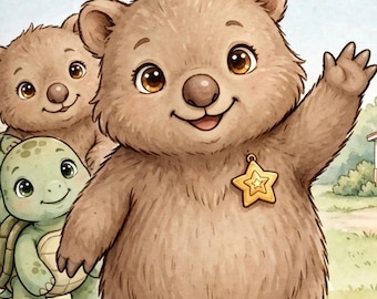 Mimo Learns to Be Brave: Gentle Picture Book for Doctor, Haircuts, Preschool (Digital Download)