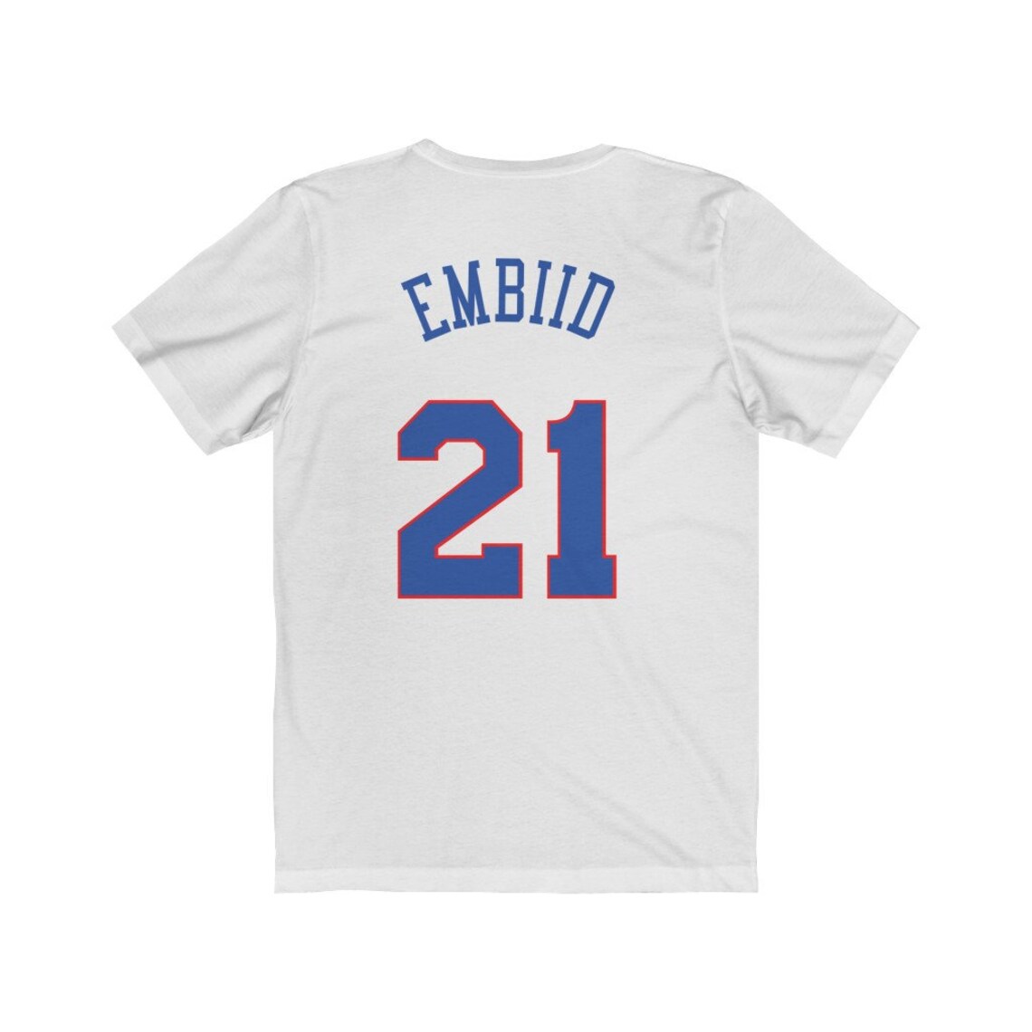 Joel Embiid Philadelphia 76ers Earned Edition T-Shirt | Etsy