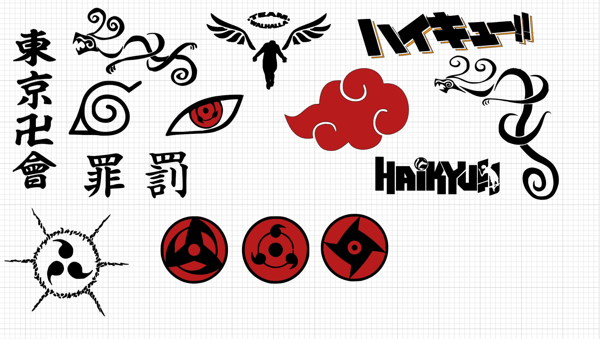 Naruto Sticker – Acid Ink Designs