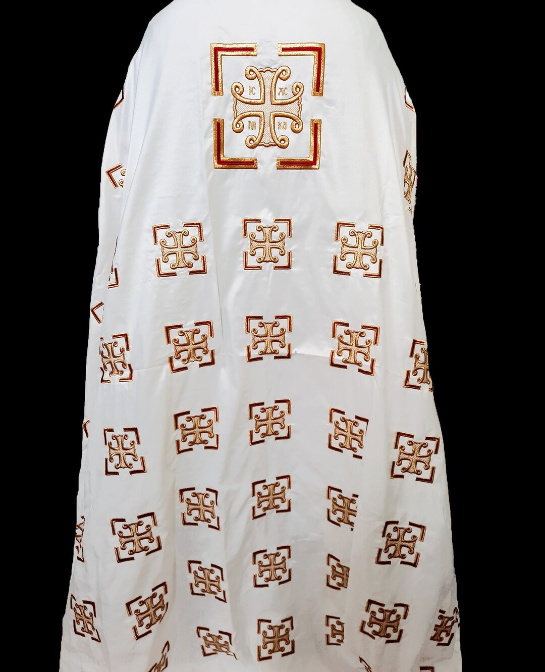 Greek Orthodox Fabric, Machine Embroidery, Available in Deacon, Priest ...