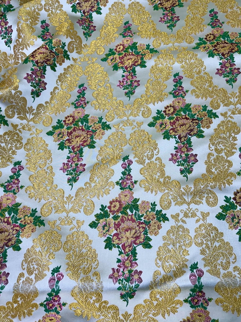 Metallic Liturgical Brocade Fabric | Catholic & Orthodox Church ...