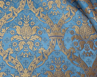 Metallic Brocade, Clerical Brocade, Church fabrics, Garments