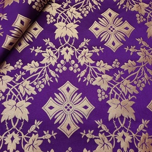Liturgical Fabrics, Metallic Brocade, Church Fabrics, Vestments
