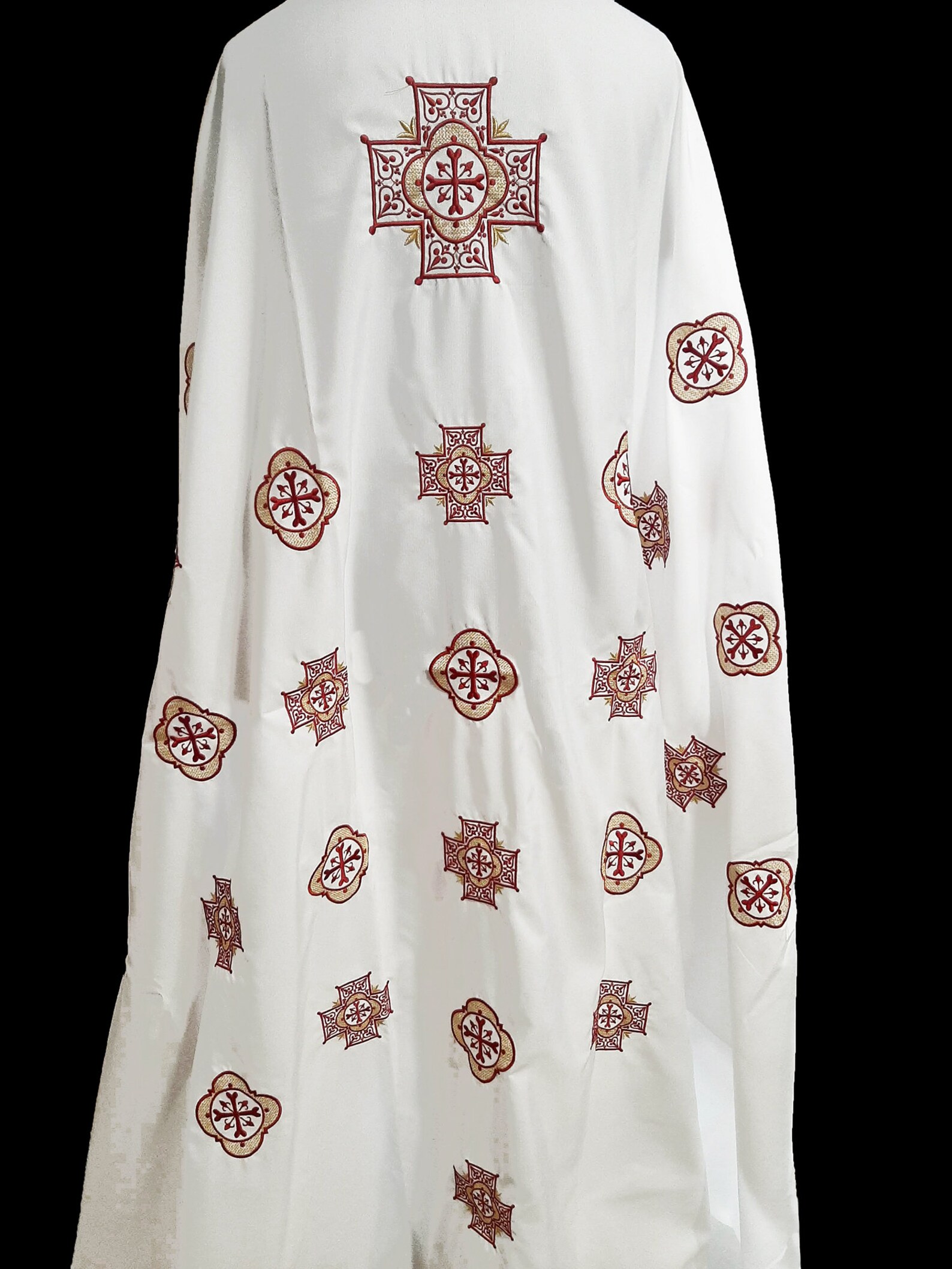 Greek Orthodox Fabric, Machine Embroidery, Available in Deacon, Priest ...