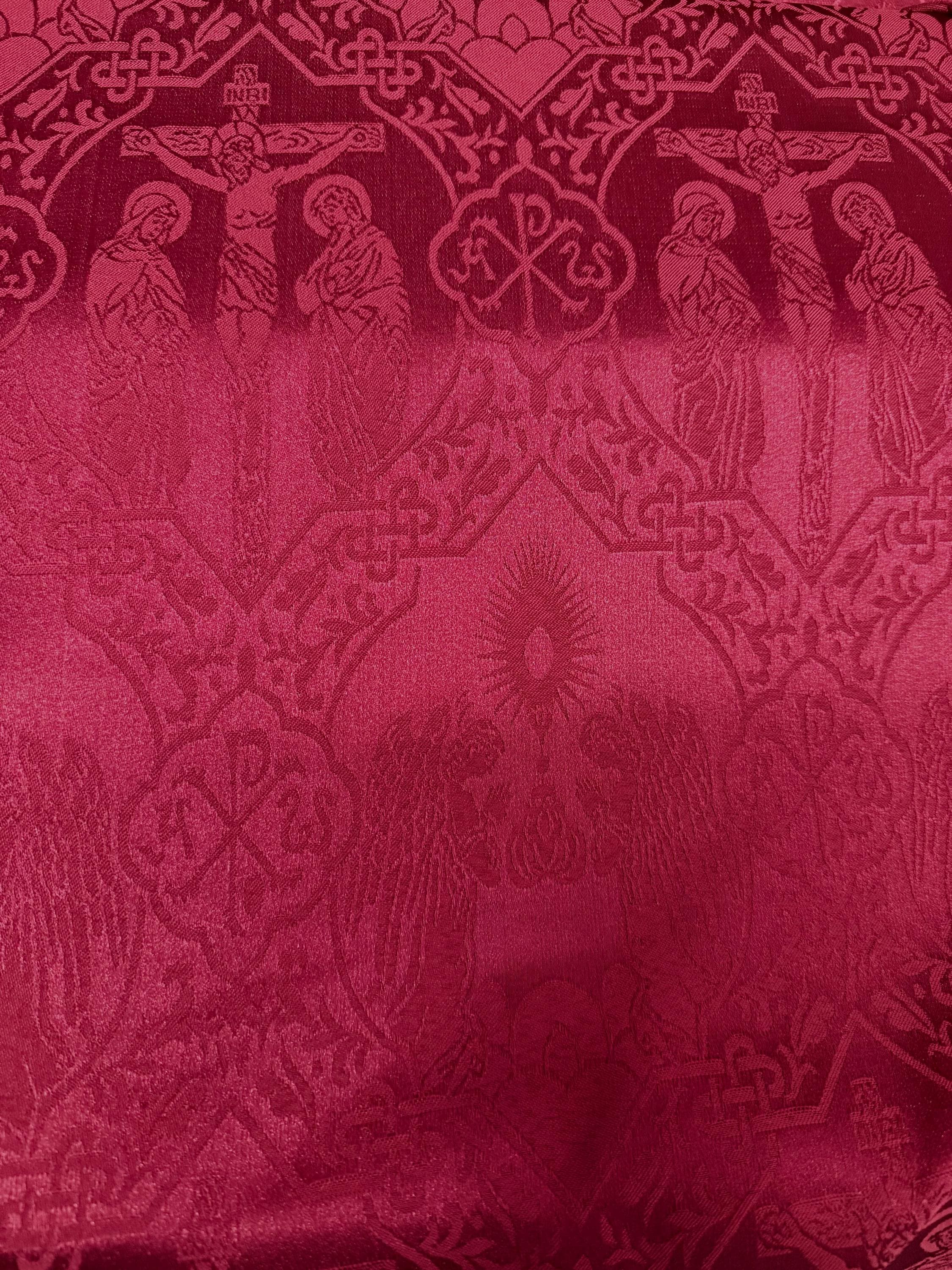 Liturgical Fabrics, Non Metallic Brocade, Church Fabrics