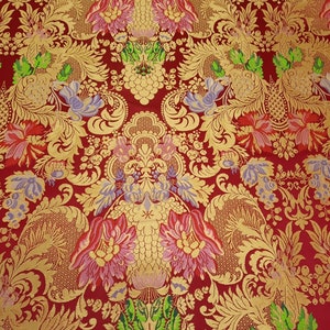 260cm (102&#39;&#39;) wide, Metallic Brocade, Floral Brocade, Church Fabrics, Liturgical Vestments