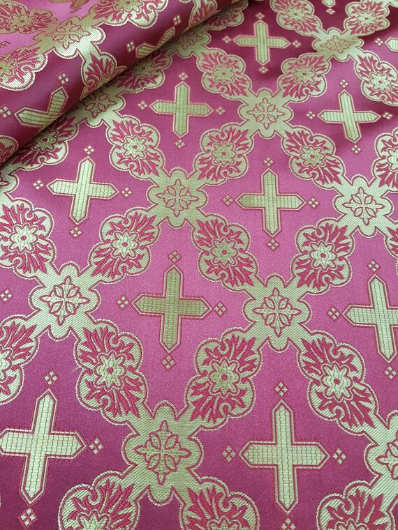 Liturgical Fabrics Non Metallic Brocade Church Fabrics Etsy