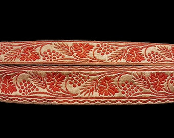 Metallic Ribbon, Metallic Trim, 2.5cm and 4cm, Church Trim, Vestment Trim