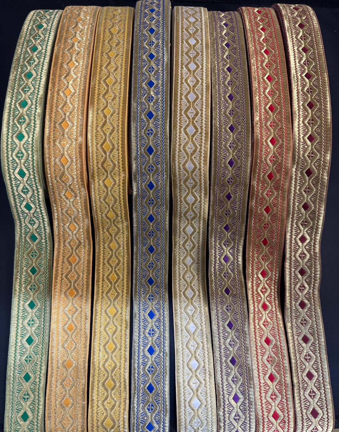 Metallic Church Ribbon Trim, Greek Design, 2.5cm-4cm - Etsy