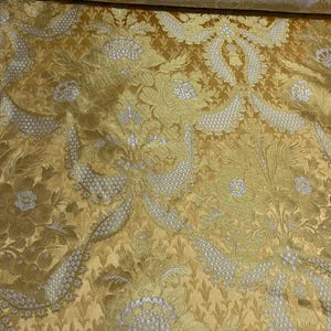 260cm (102 inches) wide, Metallic Liturgical Fabric, Church Fabrics, Vestments, Greek Brocade, Brocade, Liturgical Fabric
