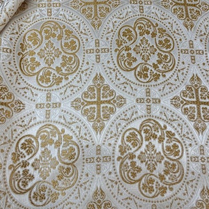 Liturgische Stoffe, nicht metallische Brokatstoffe, Kirchenstoffe