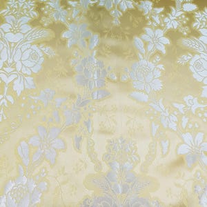 Liturgical Fabrics, Metallic Brocade, Church Fabrics, Floral Fabric