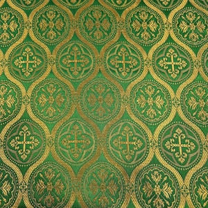 Liturgical Fabrics, Non Metallic Brocade, Church Fabrics, Vestments