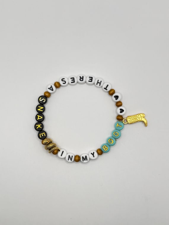 TS5 Inspired Bracelets | TS5 | Snake & Boot | Cowboy Like Me | Tay Story