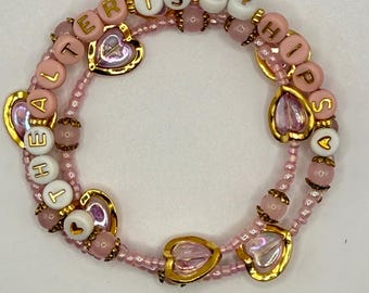Custom Taylor-Inspired Lyric Bracelet | Era-Themed Friendship Bracelet